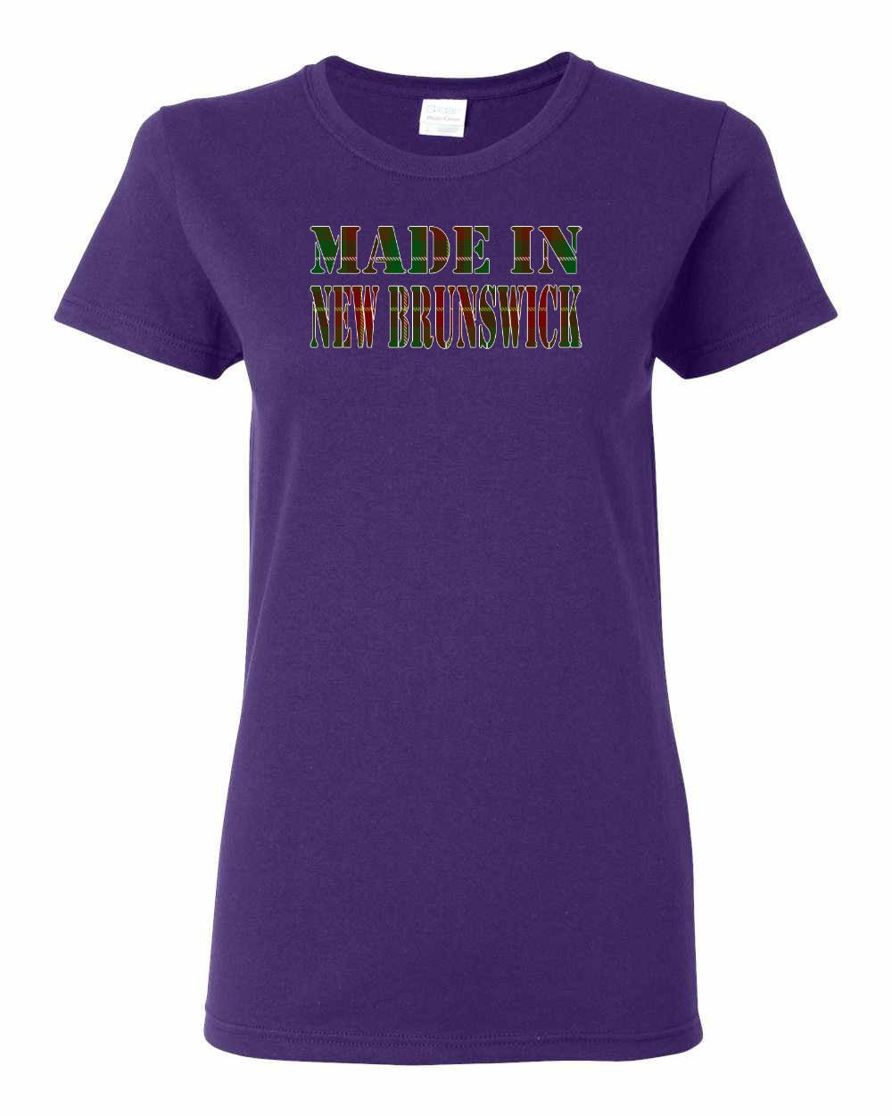 Made In NB ( Tartan Lettering) Women's Tee