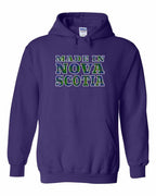 Made In NS ( Tartan Lettering) Pullover Hoodie - Unisex