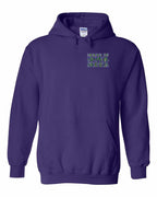 Made In NS ( Tartan Lettering) Left Chest Pullover Hoodie - Unisex