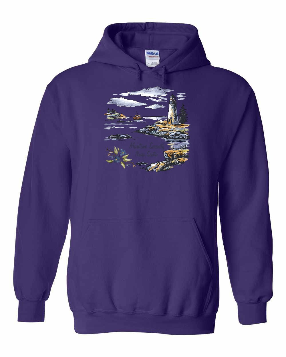 Maritime Serenity NS Pullover Hoodie - Unisex
