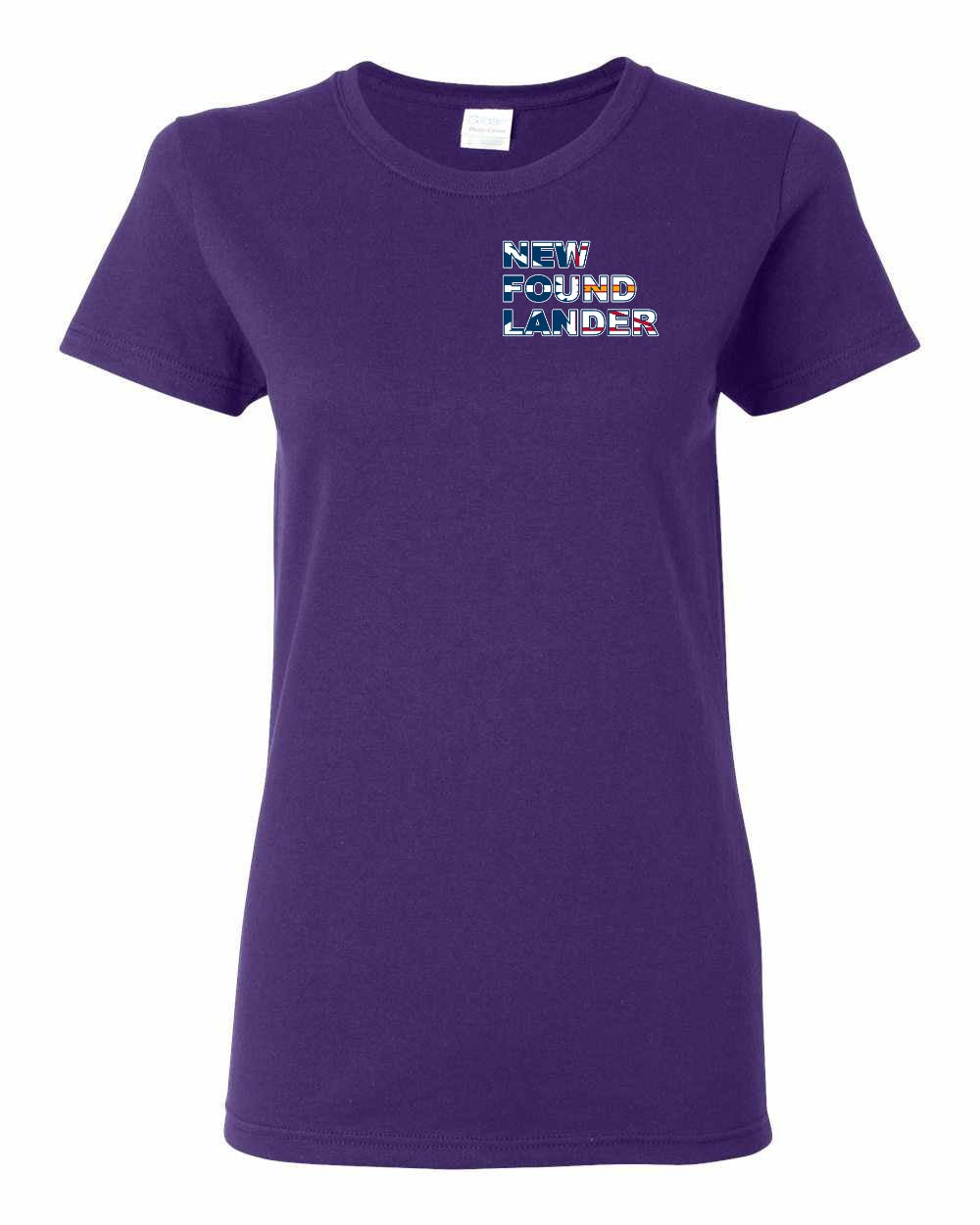 New Found Lander Left Chest and Back Women's Tee