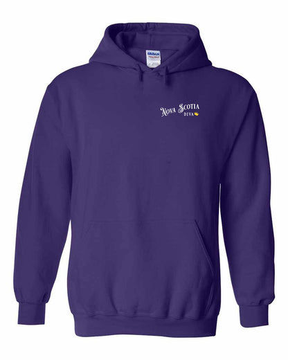 Nova Scotia Diva Left Chest and Back pullover