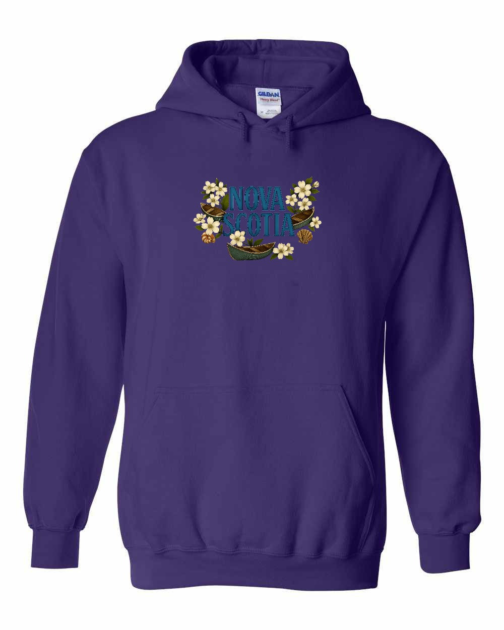 NS Flowers Pullover Hoodie - Unisex