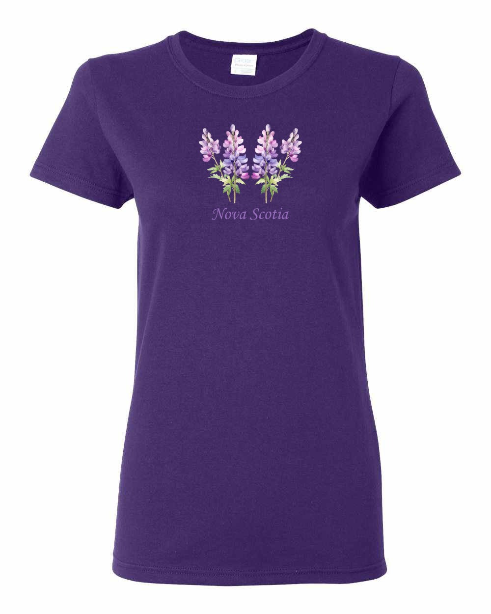 Nova Scotia Lupins Full womens-tee