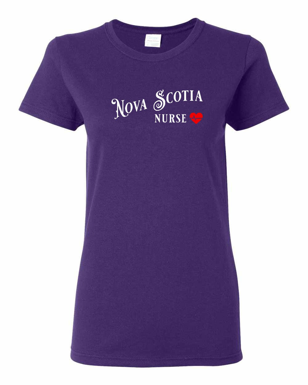 Nova Scotia Nurse Full womens-tee