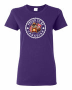 Proud to be Canadian Beaver Women's Tee - Gildan Canada (sewn Internationally)