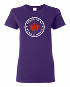 Proud to be Mean and Nasty Leaf Women's Tee - Gildan Canada (sewn Internationally)