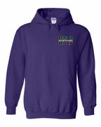 NFLD Saltwater Raised Left Chest and Back Pullover Hoodie - Unisex