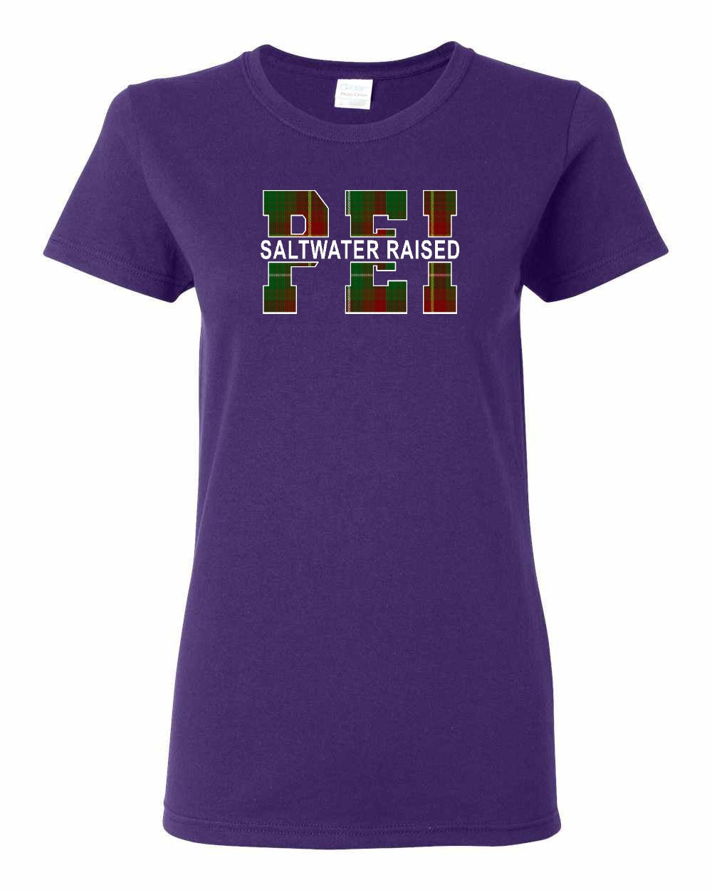 Prince Edward Island Saltwater Raised Full Front Women's Tee