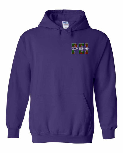 Prince Edward Island Saltwater Raised Left Chest Pullover Hoodie