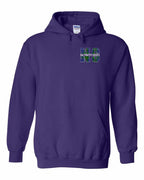 Saltwater Raised NS Left Chest and Back Pullover Hoodie - Unisex