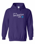 Living the PEI Life blue Pullover Hoodie - Unisex