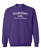 NB Girl Forever and Always Crewneck Sweatshirt - Unisex