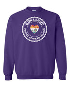 Born and Raised PEI Heart Flag Crewneck Sweatshirt - Unisex