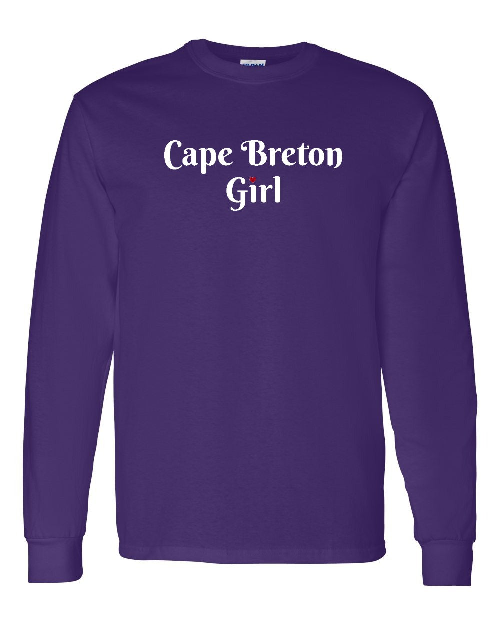 CB Girl Heart Dot Long Sleeve Tee - Unisex