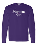 Maritime Girl Heart Dot Long Sleeve Tee - Unisex