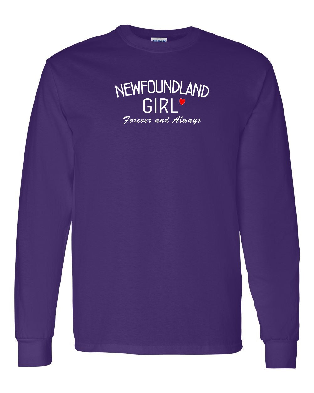 NFLD Girl Forever and Always Long Sleeve Tee - Unisex