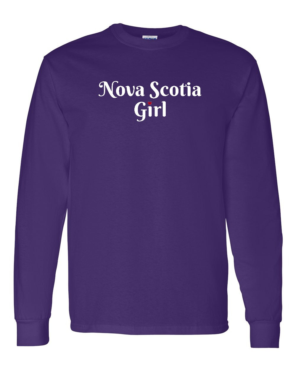NS Girl Heart Dot Long Sleeve Tee - Unisex
