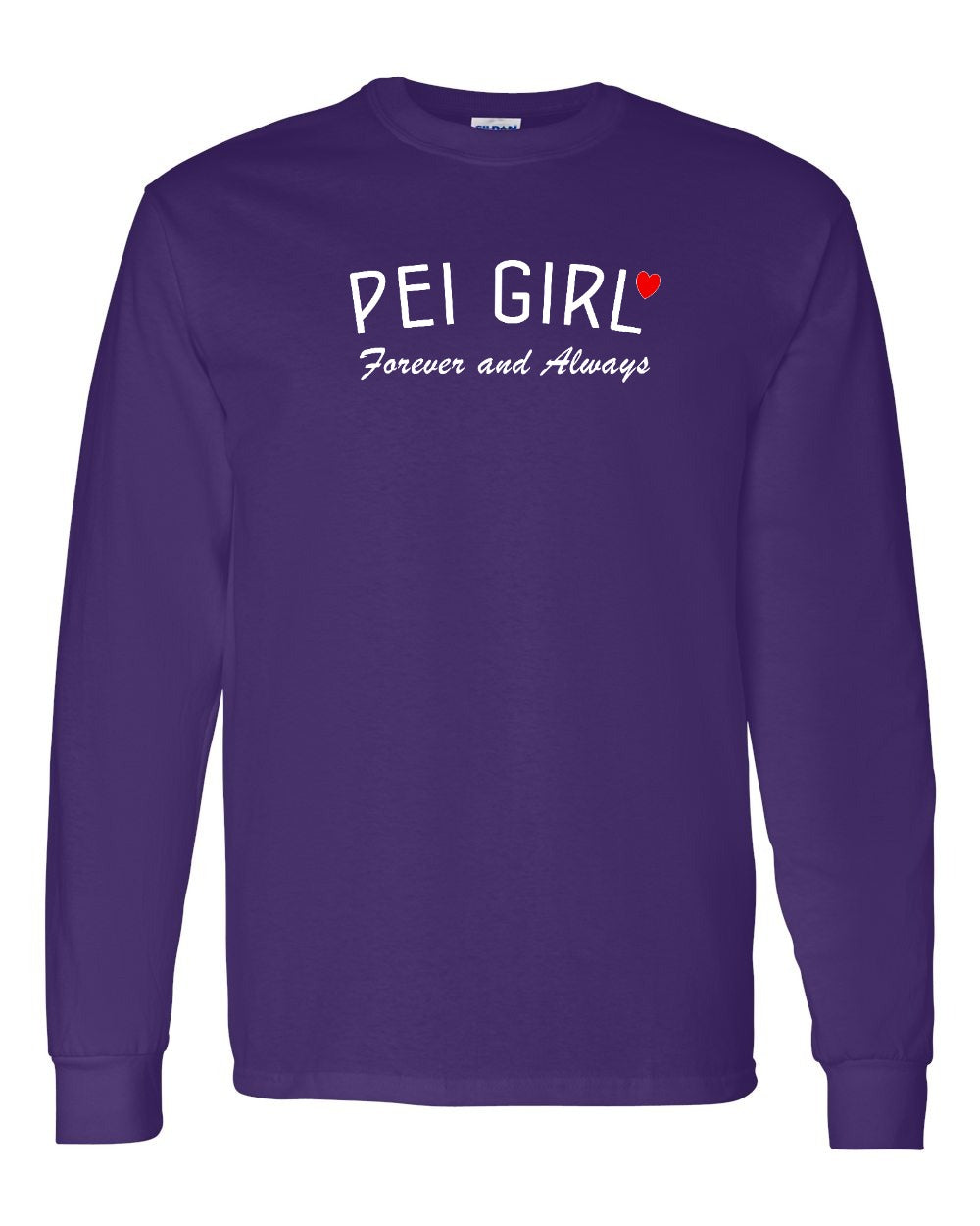 PEI Girl Forever and Always Long Sleeve Tee - Unisex