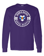 Born and Raised NS Heart Flag Long Sleeve Tee - Unisex