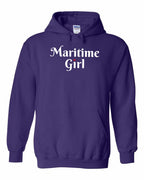 Maritime Girl Heart Dot Pullover Hoodie - Unisex