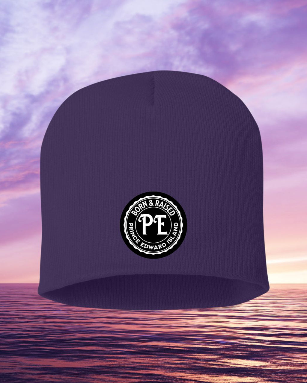 Born & Raised PEI No Cuff 8" Toque