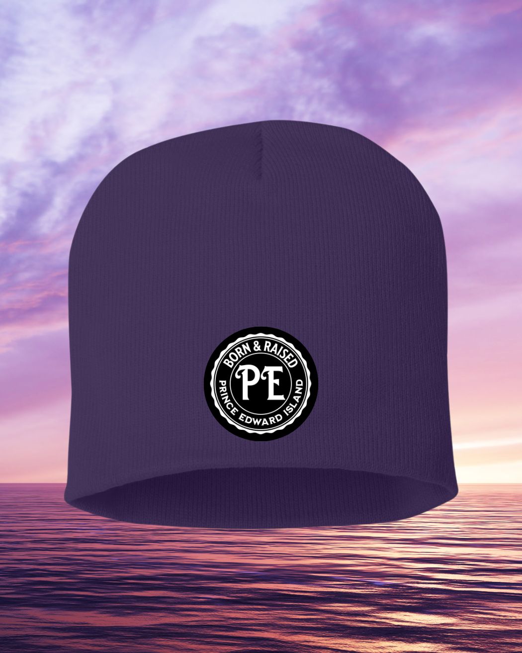 Born & Raised Prince Edward Island No Cuff 8" Beanie