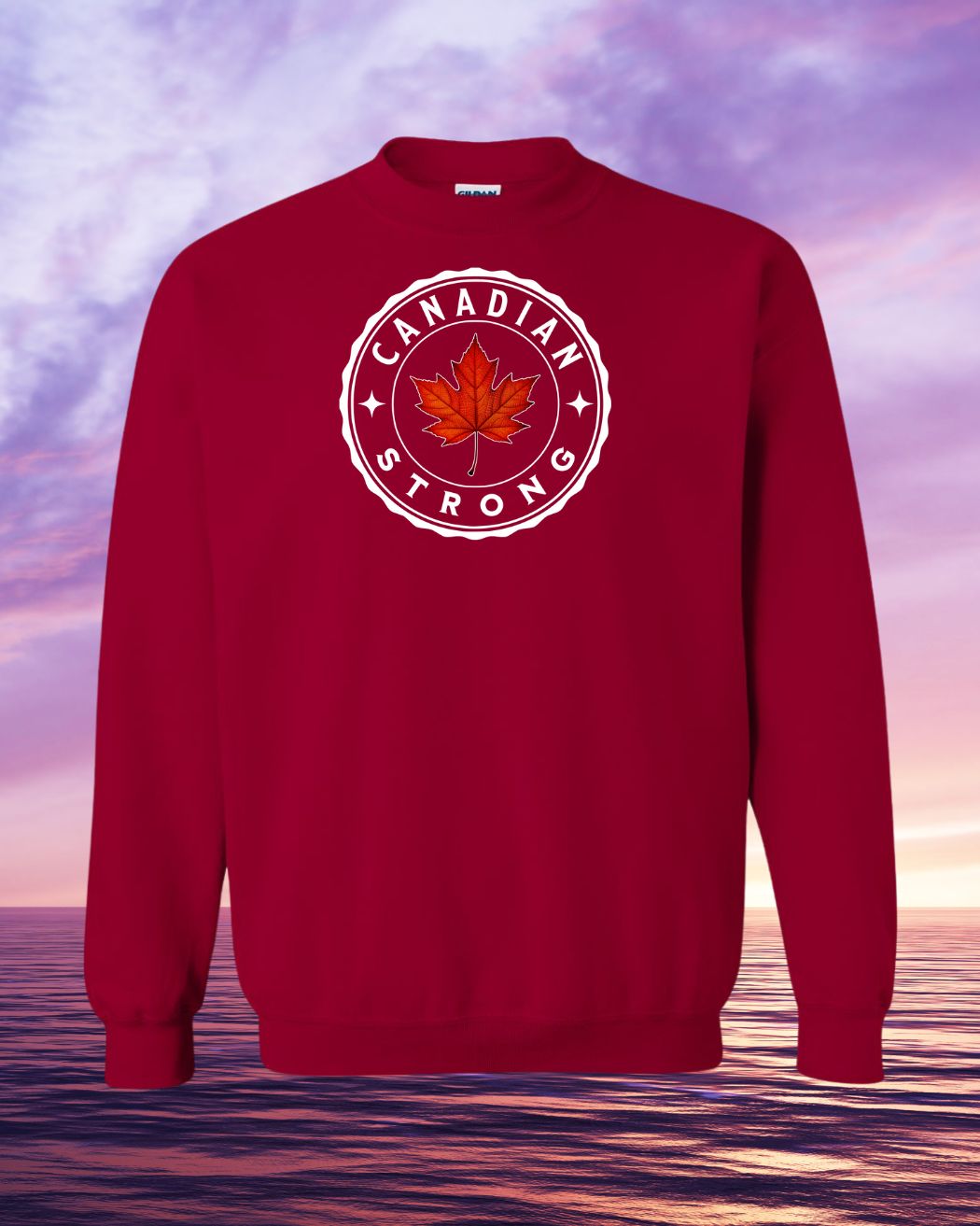 Canadian Strong Leaf Sweatshirt unisex