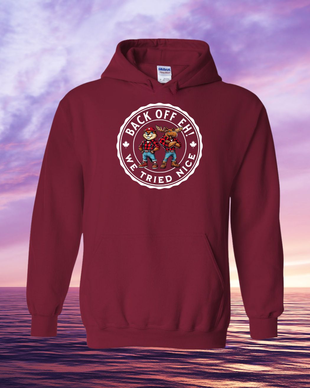 Back Off hoodie