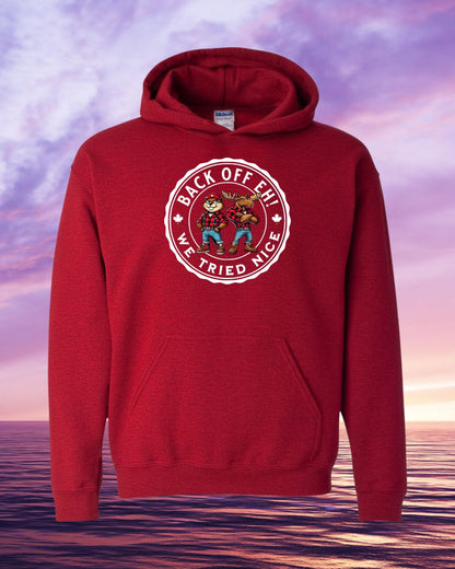 Back Off hoodie