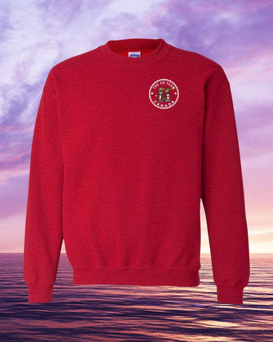 EH! Team  Left Chest Crewneck