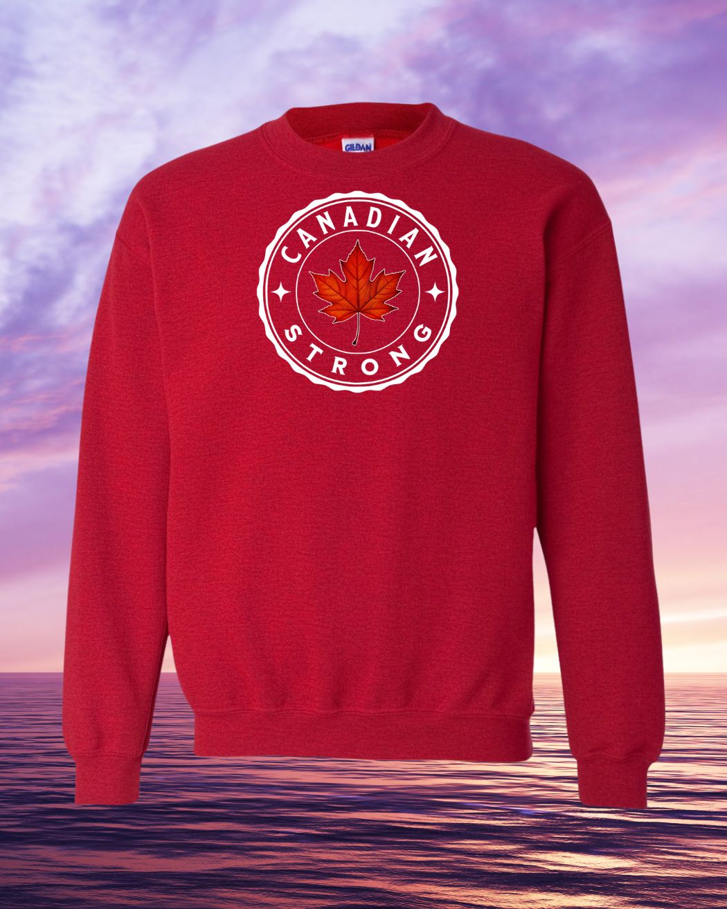 Canadian Strong Leaf Sweatshirt unisex