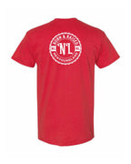 Born & Raised NFLD Left Chest and Back Men's Tee