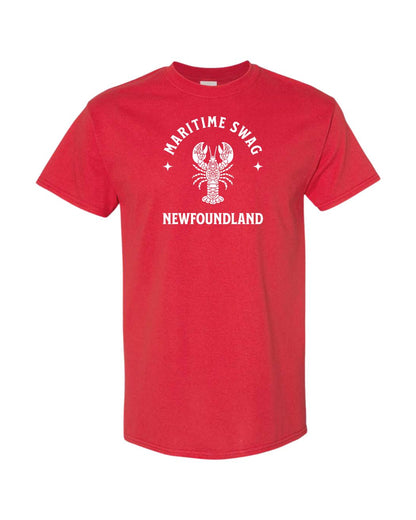Maritime Swag Newfoundland Mandala white Lobster Full Men's Tee