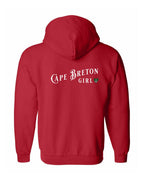 CB Girl Tartan Left Chest and Back Zip Hoodie - Unisex