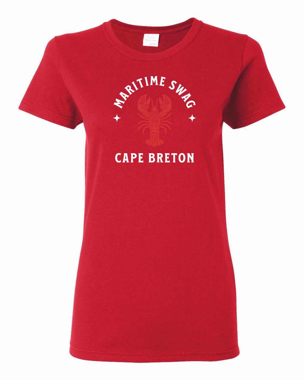 Maritime Swag Cape Breton Mandala Red Lobster Full Women's Tee
