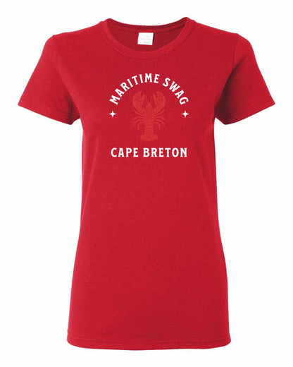 Maritime Swag Cape Breton Mandala Red Lobster Full Women's Tee