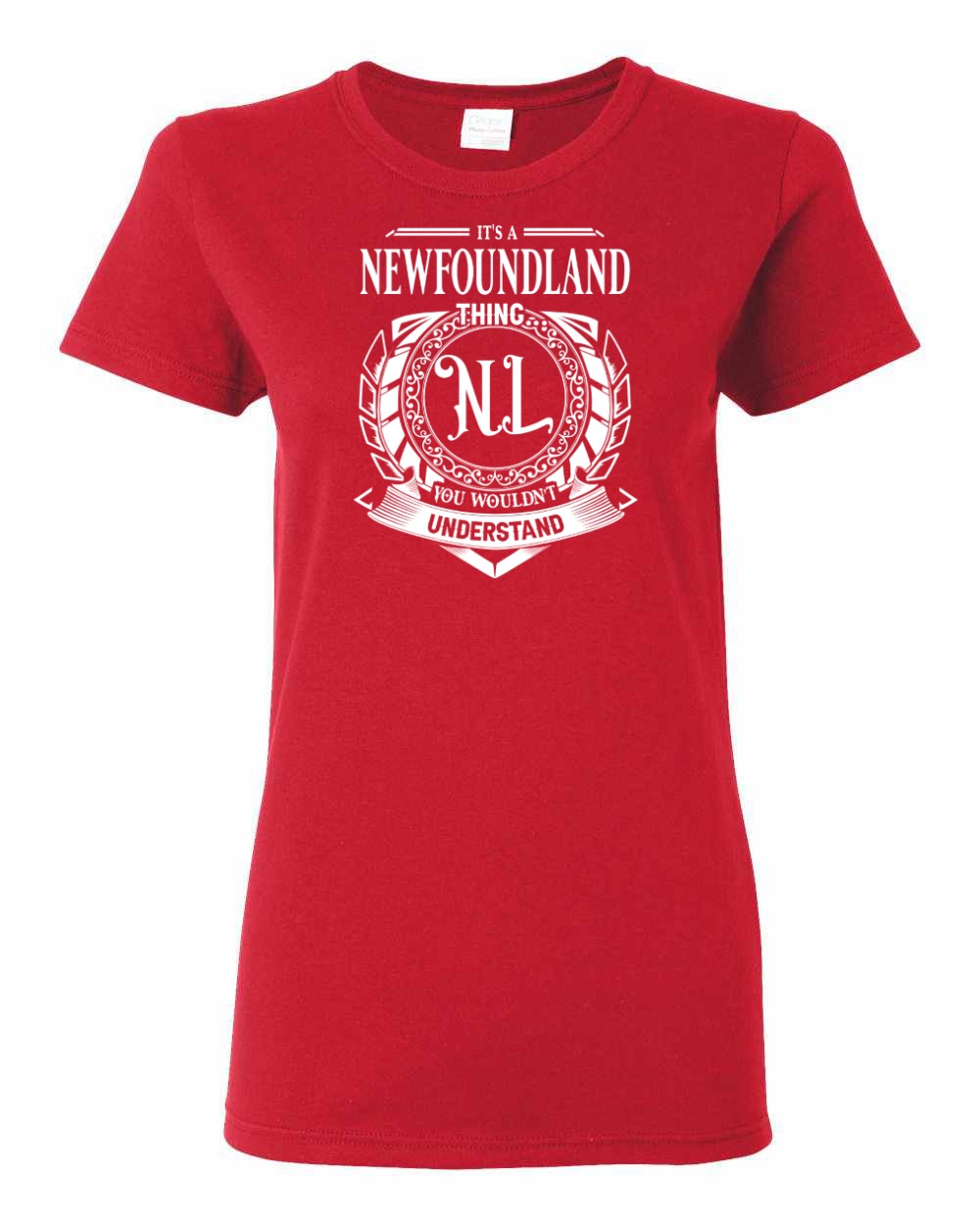It's  A Newfoundland Thing Full Women's Tee