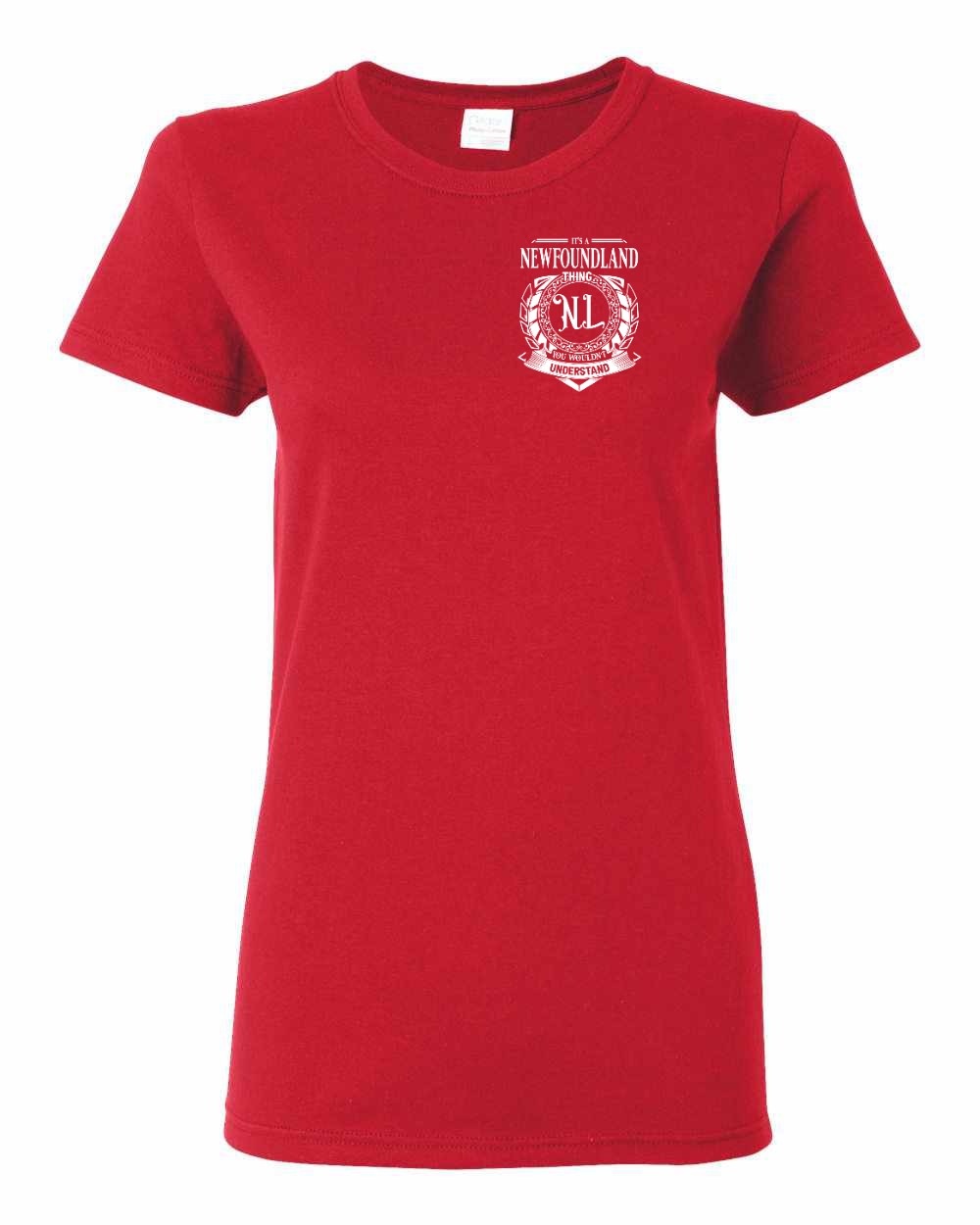 It's  A NFLD Thing Left Chest Women's Tee