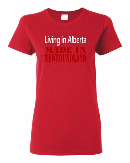 Living Alberta Made in Newfoundland Full Women's Tee