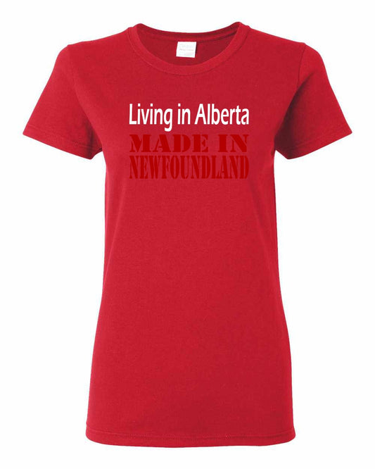 Living Alberta Made in Newfoundland Full Women's Tee