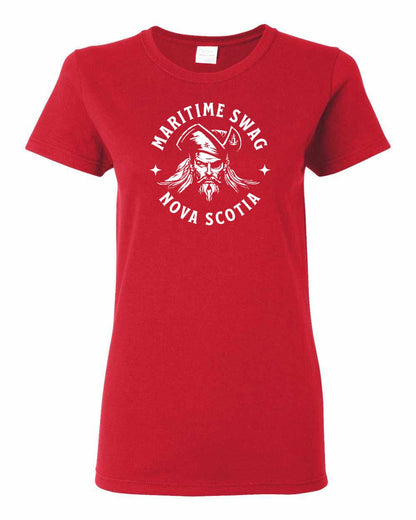Maritime Swag Nova Scotia Pirate Full womens-tee