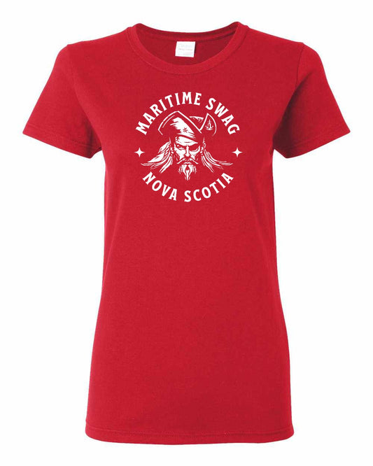 Maritime Swag Nova Scotia Pirate Full womens-tee