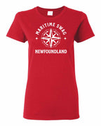 Maritime Swag NFLD Compass Women's Tee