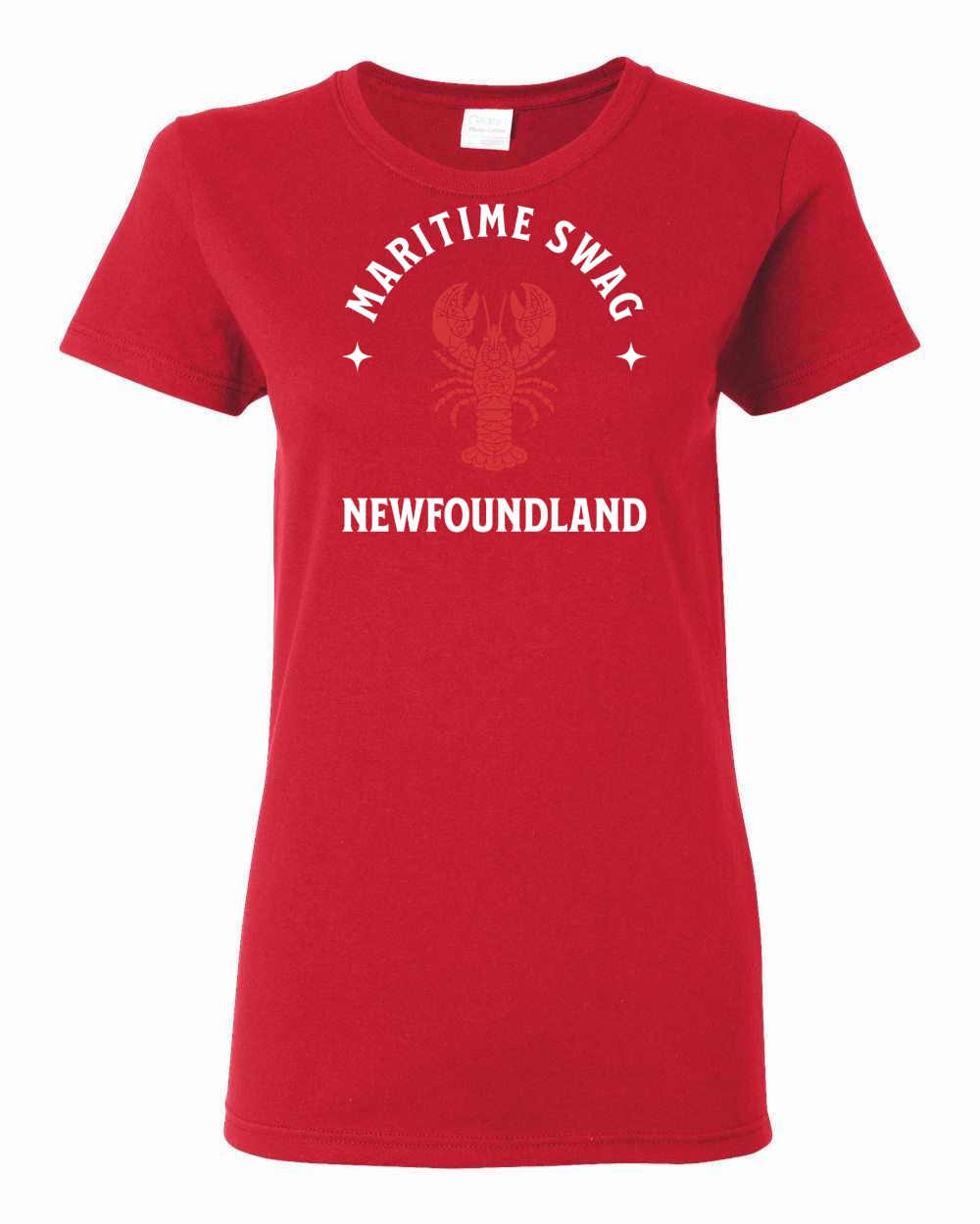 Maritime Swag NFLD Mandala Red Lobster Women's Tee