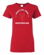 Maritime Swag NFLD Mandala Red Lobster Women's Tee