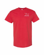 A piece of My heart in CB (Red Heart) Left Chest and Back Men's Tee