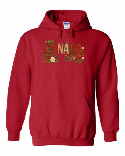 Canada Flowers Full Pullover
