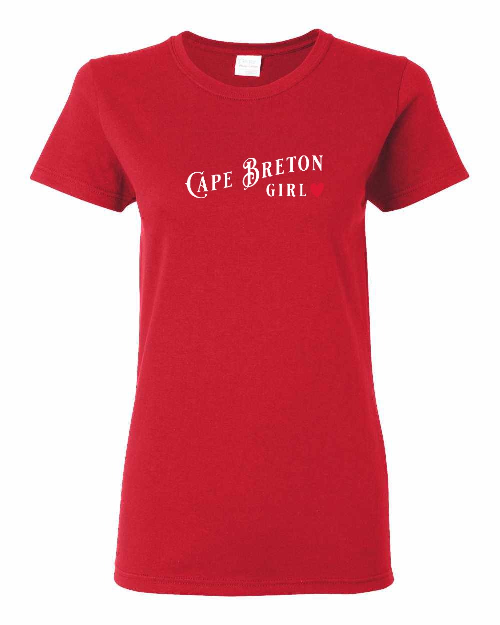 Cape Breton Girl Full Women's Tee