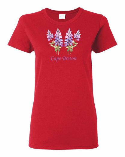 Cape Breton Lupin Full Women's Tee